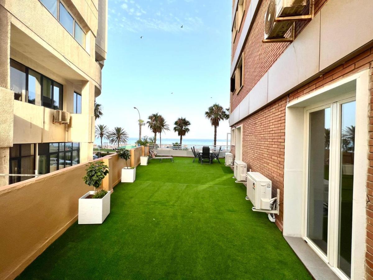 Malagueta Beach I & Private Terrace By Ele Apartments Málaga Exteriör bild
