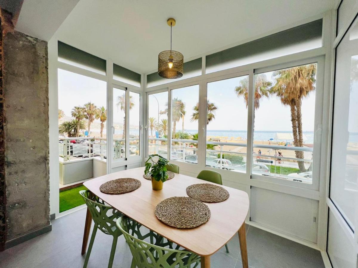 Malagueta Beach I & Private Terrace By Ele Apartments Málaga Exteriör bild